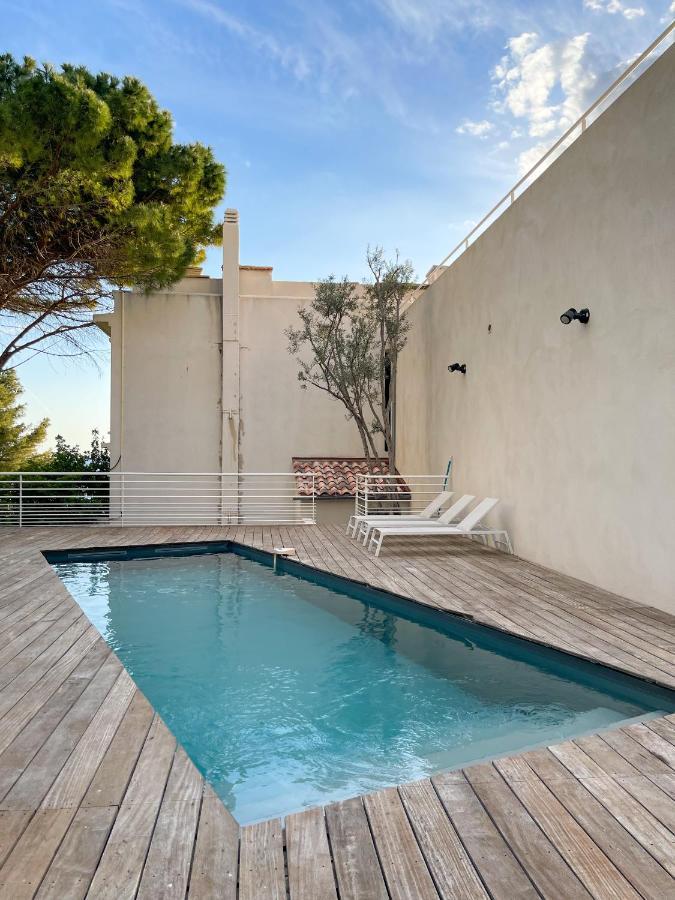 Villa Marine - 10 Pers - Centre Cassis - Piscine Exteriör bild